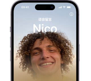 石林苹果15服务站分享iPhone15实时语音留言开启方法 